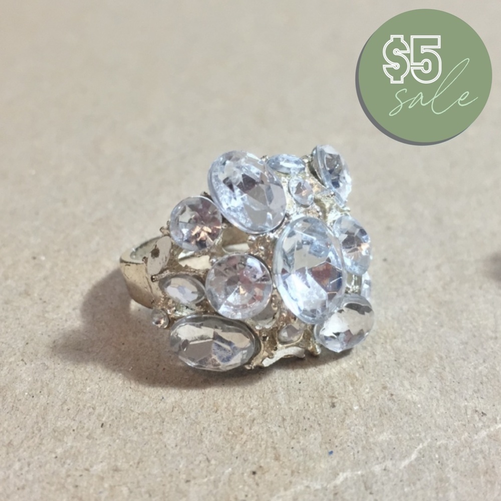 Diamond Cluster Ring - Picture 8 of 8